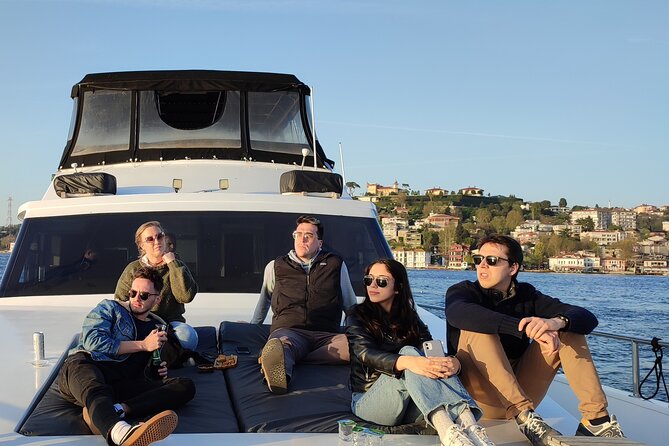 Istanbul Bosphorus Sunset Cruise on Luxury Yacht - Ortaköy Mosque and the first bridge