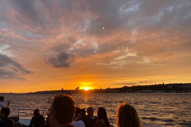 Istanbul Bosphorus Sunset Cruise with Wine on a Luxury Yacht - Guide quality and the feel of the evening