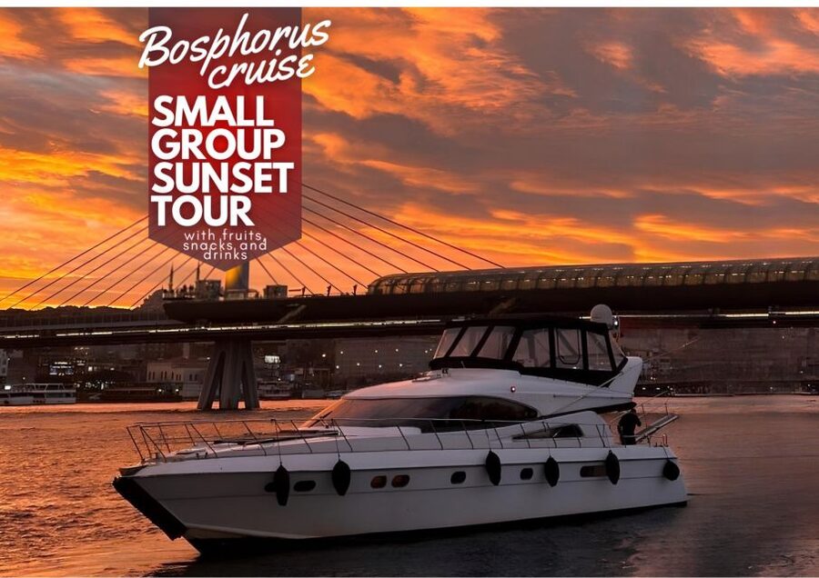 Istanbul: Small-Group Luxury Yacht Sunset Cruise w/ Snacks - Dolmabahçe and Çırağan, the grand palace stretch