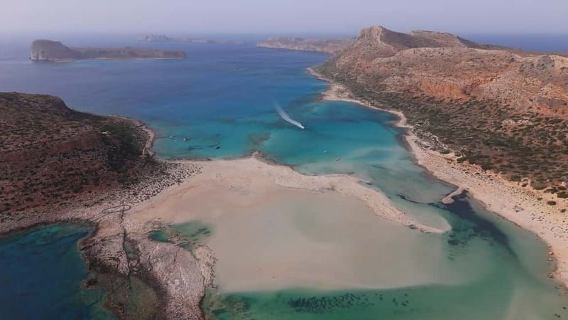 Kissamos: Balos & Gramvousa Luxury Catamaran Cruise - Lunch on board, with Cretan flavors
