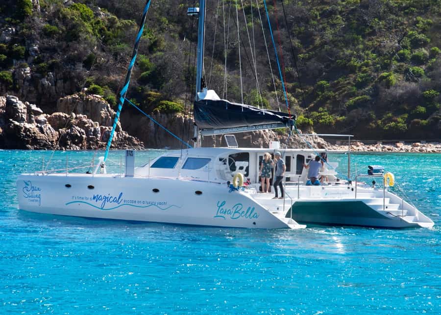 Knysna: Luxury Sunset Cruise with Captain's Barbeque - Across Knysna Lagoon Toward Leisure Isle