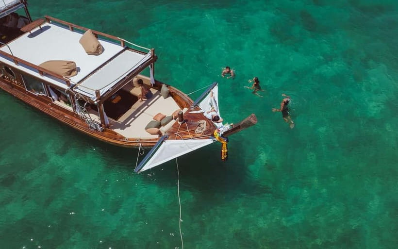 Krabi: 7 Island Tour by Luxury Longtail Boat with Snorkeling - Tup Island and Chicken Island from the boat