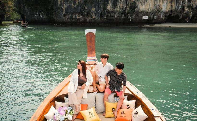 Krabi: Koh Hong Small Group Tour by Luxury Longtail Boat - Food, drinks, and the small touches