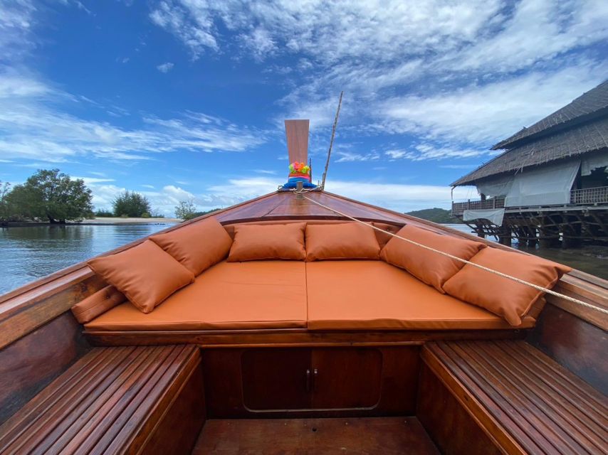 Krabi: Private Luxury Long-Tail Boat Tour to Hong Island - Hotel pickup and the ride to Klong Muang Pier