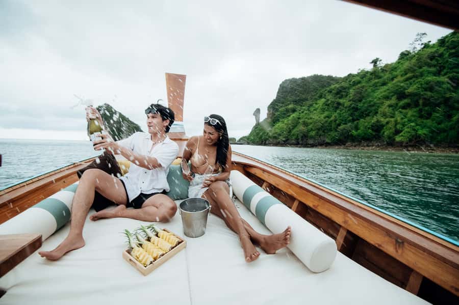 Krabi: Private Luxury Longtail Boat Island Hopping Tour - Choosing between the three island routes