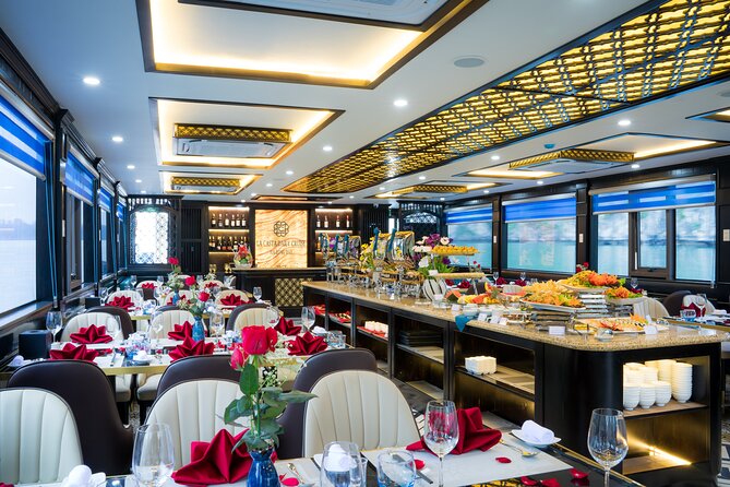 La Casta Cruise - Halong Bay Luxury Day Tour (Best Selling) - Lunch, Jacuzzi time, and the slower side of the cruise