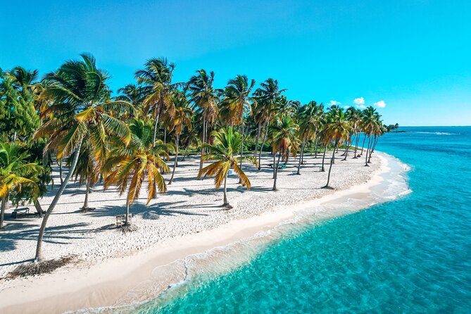 La Romana: Saona Crusoe VIP - Kreuzfahrtgäste - From La Romana port to the Cotubanamá coast