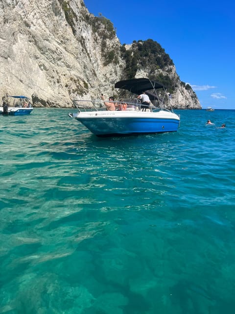 Laganas: Myzithres sunset experience with VIP speedboat - The speedboat gives the outing its character