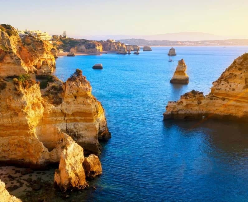 Lagos: Luxury Private Yacht Charter with Drinks and Snacks - Cruising past Lagos cliffs and sea caves