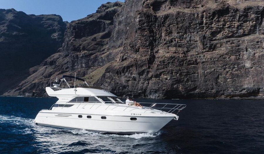 Las Galletas: Private Luxury Yacht Cruise with Lunch - Racing along Tenerife’s south coast