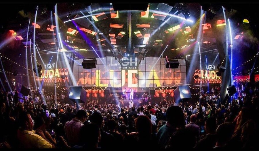 Las Vegas: Skip-the-Line VIP Nightclub Crawl - The party bus is part of the attraction