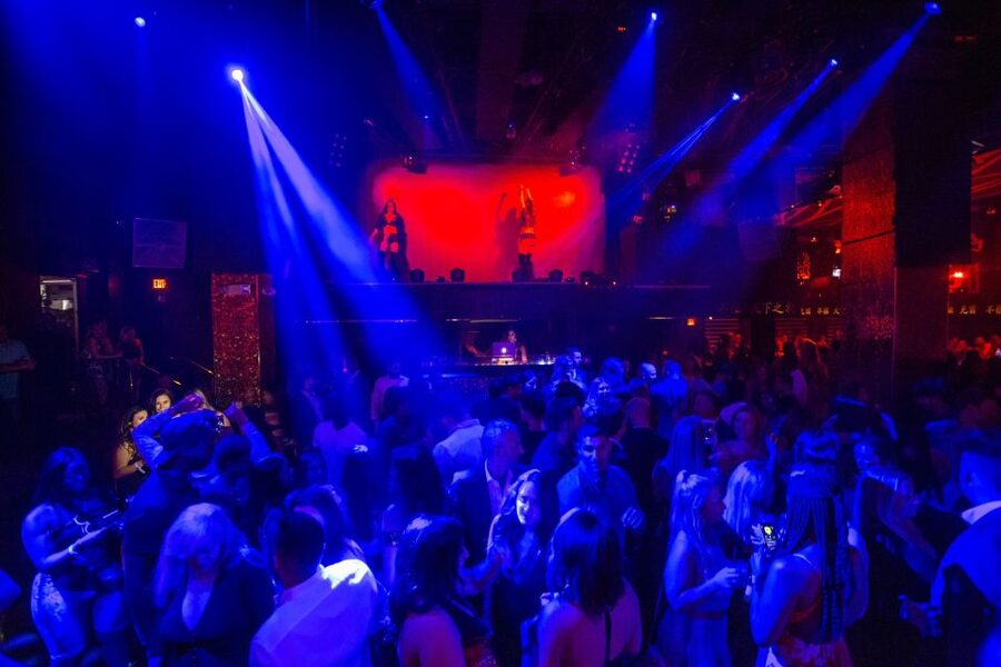 Las Vegas: VIP Nightlife Tour to Bar, Nightclub & Strip Club - The party bus is the social center