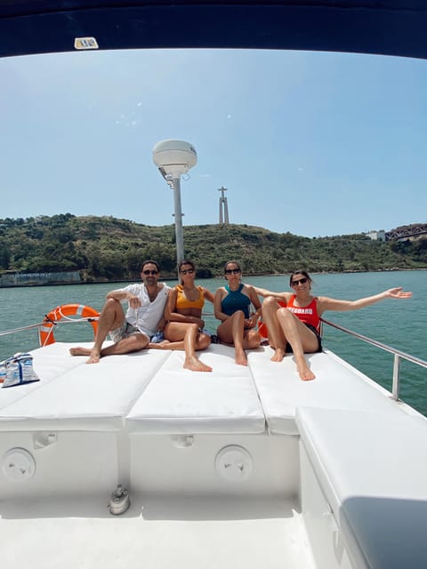 Lisbon: 3H Private Luxury Catamaran Tour with Swimming - A catamaran built for relaxing, not just sailing
