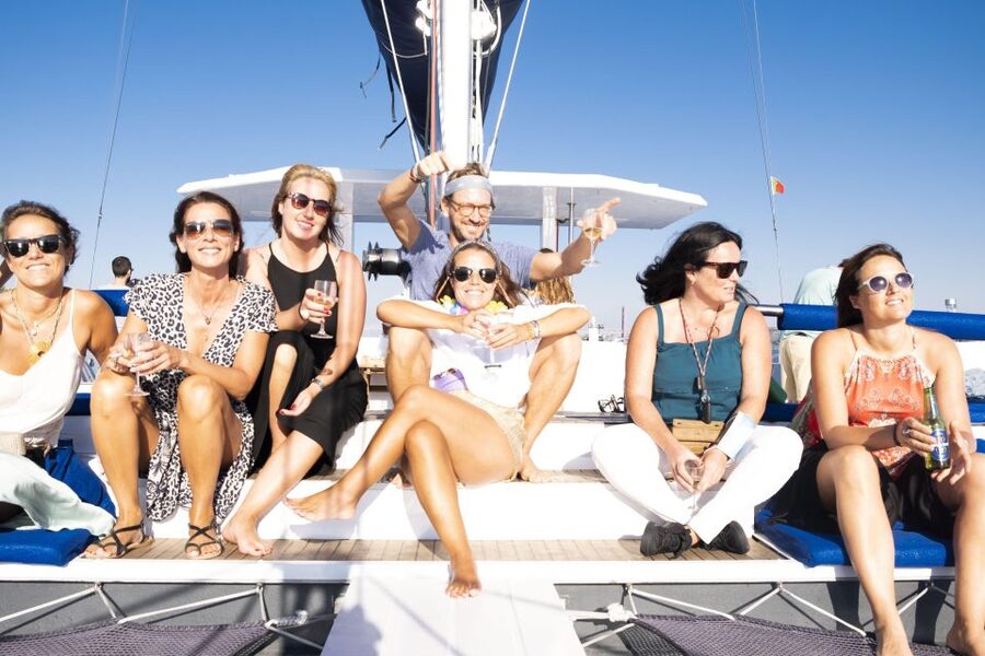 Lisbon: Luxury Private Sailing Boat Cruise on River Tagus - Belém seen from the Tagus