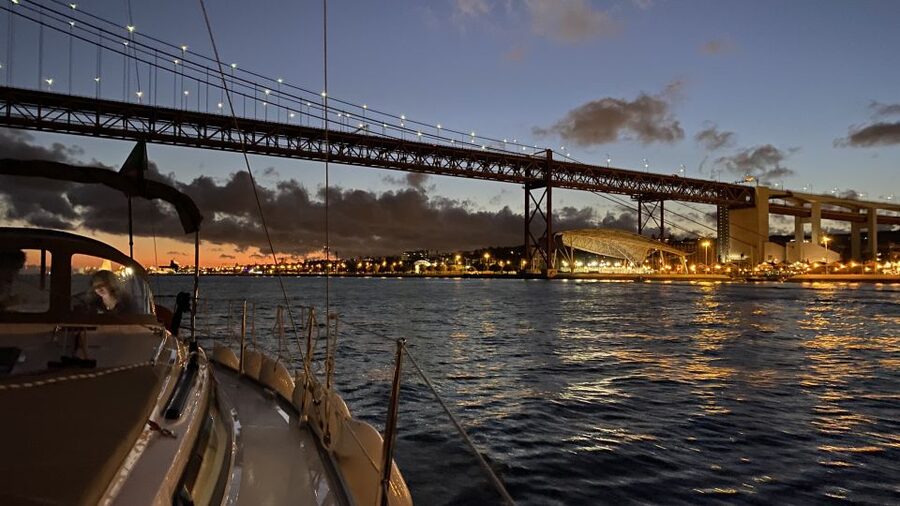 Lisbon: Luxury Sailboat Cruise at Night - From Time Out Market to Bairro Alto