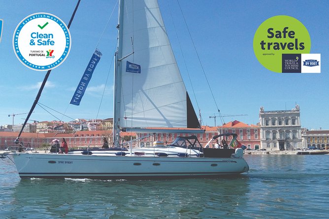Lisbon Sailing Tour on a Luxury Sailing Yacht with 2 Drinks - Under the 25th of April Bridge
