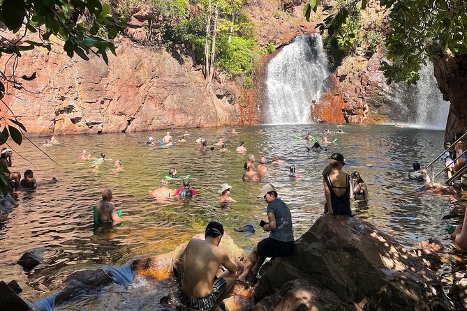 Litchfield & Berry Springs VIP Adventure Day Tours (group of 11) - Buley Rockhole is the final splash