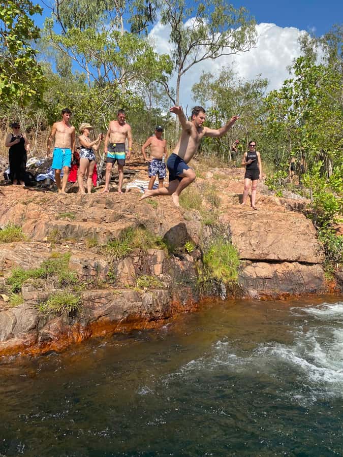 Litchfield VIP Tours, Litchfield National Park, Day Tours, - Berry Springs is the easy first swim