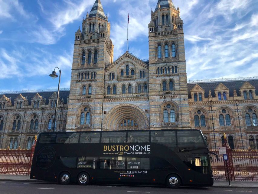 London: 4 Course Lunch Tour by Luxury Coach Bustronome - The four-course meal while London moves outside