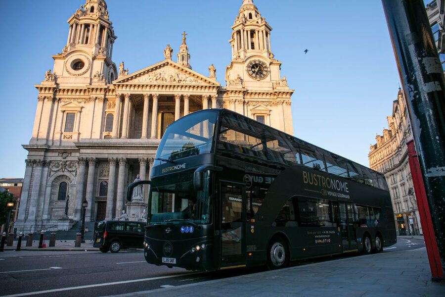 London: 4 Course Lunch Tour by Luxury Coach Bustronome - Wine pairing, drinks, and the celebration factor