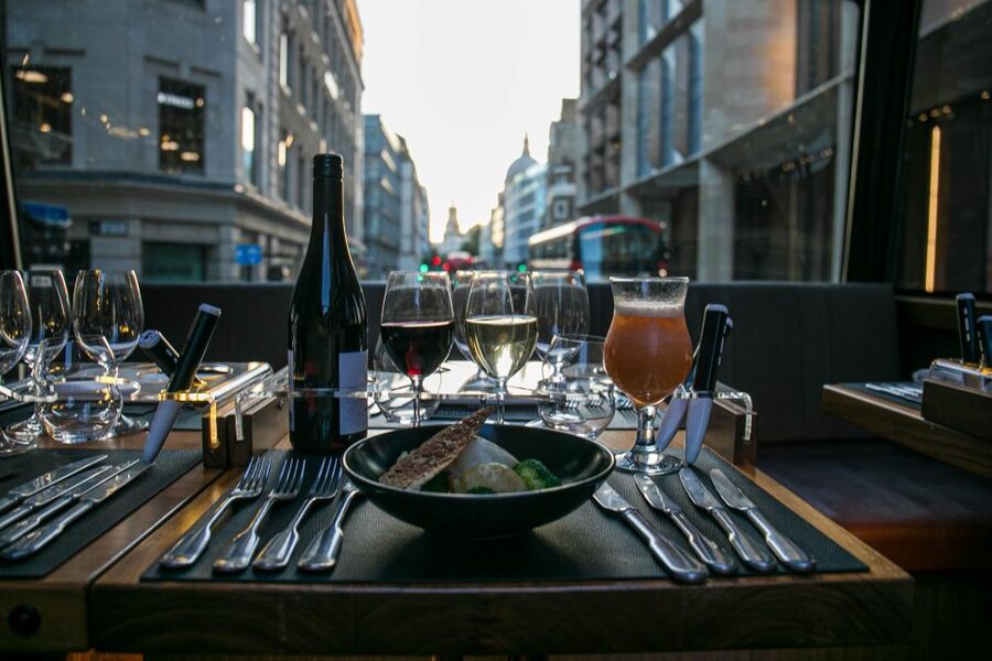 London: 4 Course Lunch Tour by Luxury Coach Bustronome - Comfort, weather, and the glass roof