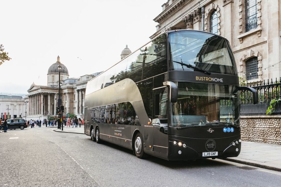London: 6-Course Gourmet Dinner on a Luxury Coach - Evening views, lighting, and window seats
