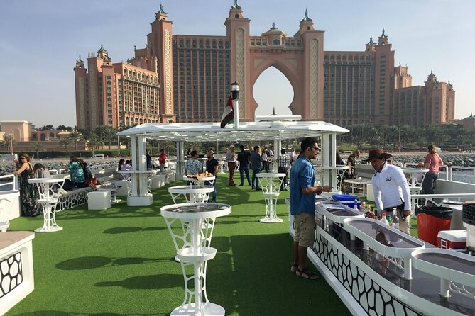 Luxury 7 Star Mega Yacht Dinner Cruise with International Buffet - Air conditioning, VIP seating, and the boat’s scale