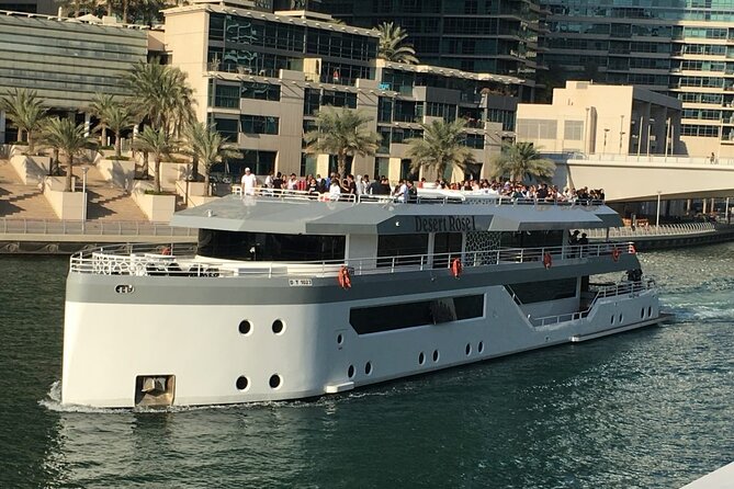 Luxury 7 Star Mega Yacht Dinner Cruise with International Buffet - Arriving at Marina Mall at 6:30 pm