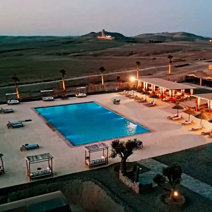Luxury Agafay Desert : Quad , Camel Ride, Pool & Dinner Show - Pickup from Marrakesh keeps the day simple