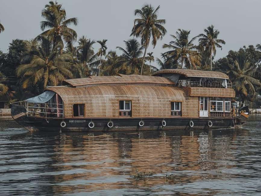 Luxury Alleppey Houseboat Day Tour from Kochi - Kerala Lunch, With One Detail to Confirm
