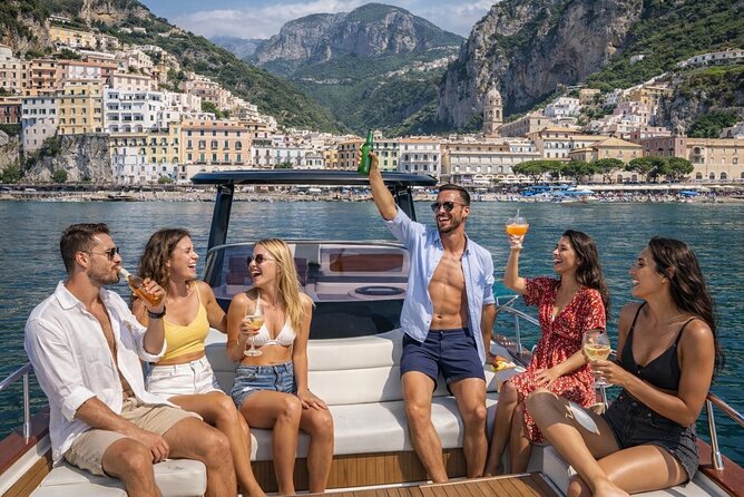 Luxury Amalfi Coast Boat Tour with Swim & Prosecco – Small Group - Swimming, food, and the pace of the day