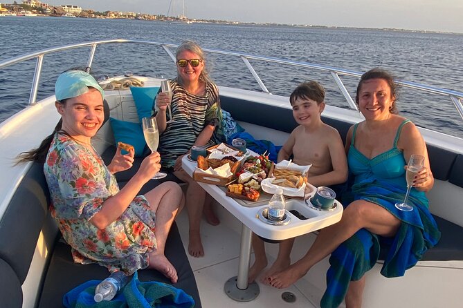 Luxury and Private Snorkel with Beach and Sunset View - First snorkel stop: choose the water that fits your group