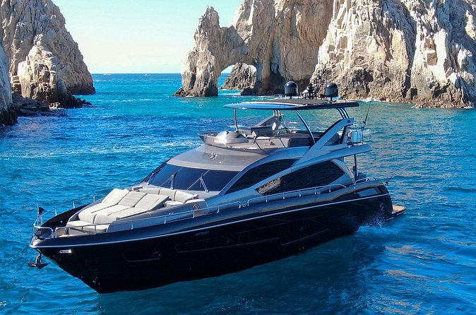 Luxury Black Yacht in Cabo - Who will enjoy this most?