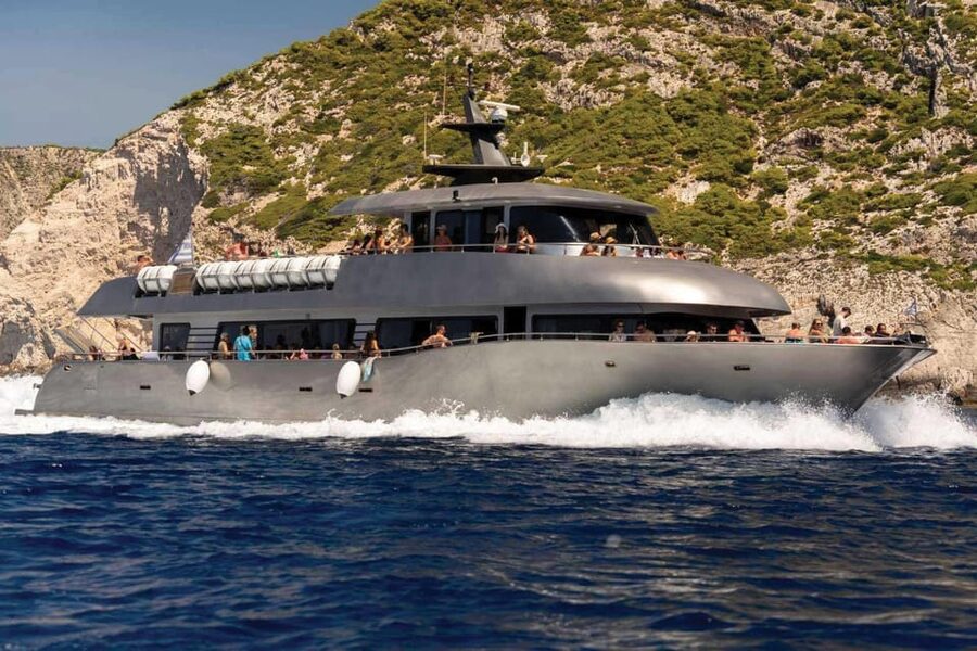 Luxury Boat Trip to Symi Island with Swimming at St. George - Starting at Mandraki Harbor