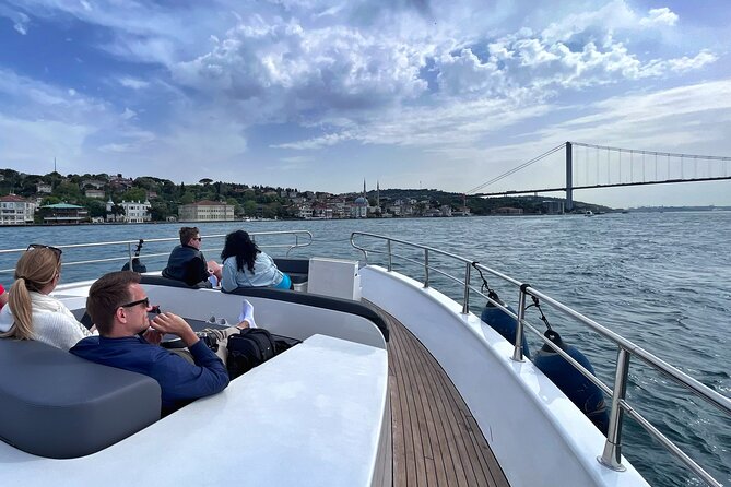 Luxury Bosphorus Yacht Cruise – Stopover in Asian Side - Snacks, Turkish coffee, and a comfortable yacht