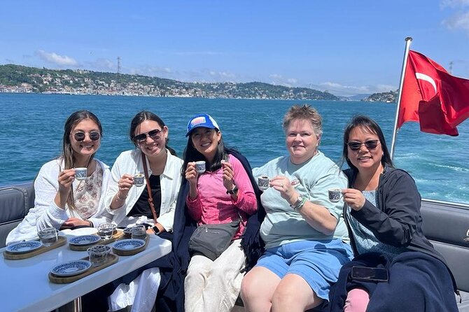 Luxury Bosphorus Yacht Cruise – Stopover in Asian Side - The European shore: palaces, bridges, and waterfront districts