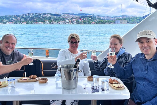 Luxury Bosphorus Yacht Tour – Asian Side Stop & Exploration - Arnavutköy, Bebek Bay, and Galatasaray Island