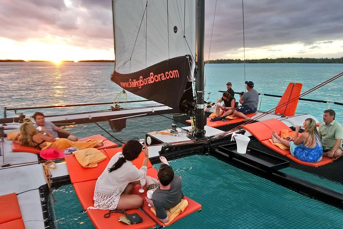 LUXURY Catamaran Bora Bora : The Sunset Escape - Setting sail from your hotel dock