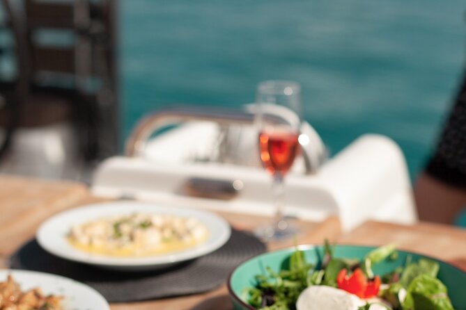 Luxury Catamaran Morning Semi-Private & Greek Gastronomy Athens - Reaching Hydrousa around 10:15