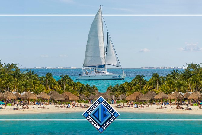 Luxury Catamaran tour to Isla Mujeres with transportation from Playa del Carmen - Snorkeling near the Mesoamerican reef