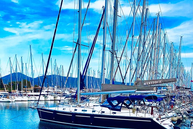 Luxury Day Cruises to Ithaca - swimming, snorkeling food and more ! - Talaros Beach and the final swim