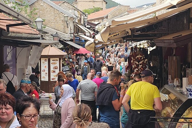 Luxury Day tour to Mostar and Kravice waterfalls - Kravice Falls for an hour outdoors