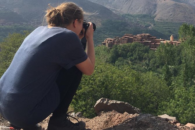 Luxury day trip: Three valleys & camel ride Agafay Desert - Kik Plateau and views over Lalla Takerkoust