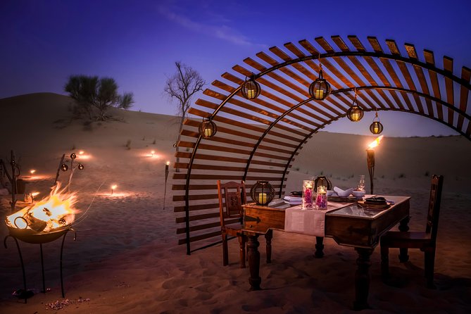 Luxury Desert Safari with Michelin-Curated Fine Dining Experience - Falconry at sunset, with snacks and a short show