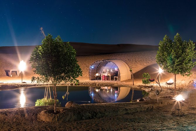 Luxury Desert Safari with Michelin-Curated Fine Dining Experience - Six courses under the stars
