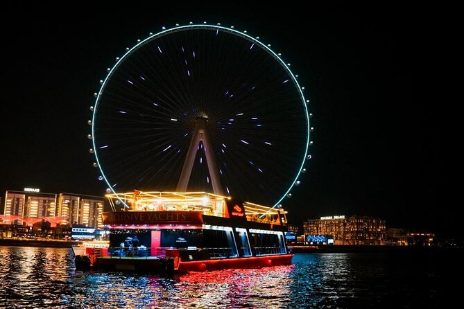 Luxury Dhow Cruise Dubai: Skyline Views & Fine Dining Experience - Dinner: broad choice, but do not expect a tasting menu