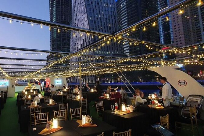 Luxury Dhow Cruise Dubai: Skyline Views & Fine Dining Experience - Music and Arabic dance during the cruise