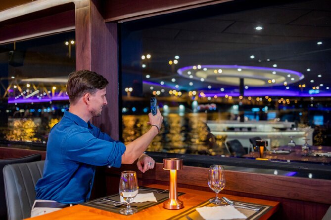 Luxury Dinner Cruise with Guide and Transfer (Opt. Executive Van) - The Grand Palace, Emerald Buddha, and riverside landmarks