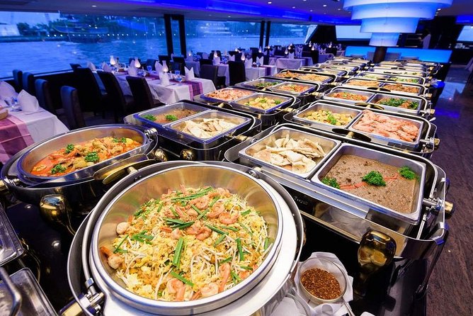 Luxury Dinner on Chao Phraya Princess River Cruise with Pickup (SHA Plus) - Dinner: variety over fine dining