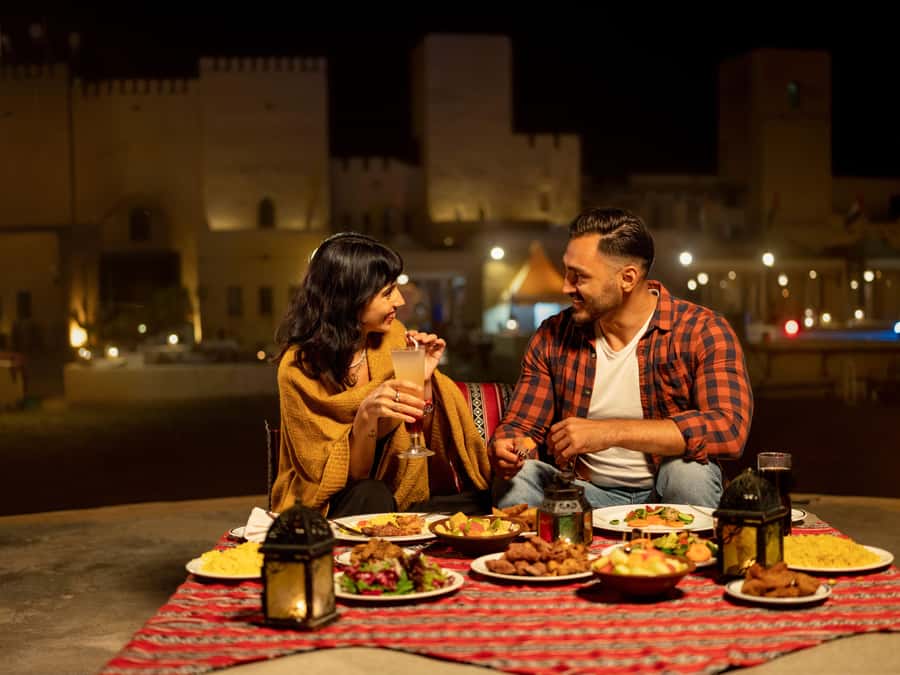 Luxury Dubai Desert Safari, BBQ, Camel Ride, Quad Bike, Show - Hotel pickup and the ride into the desert
